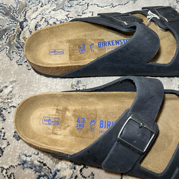 Birkenstock Arizona Soft Footbed Oiled Leather Black